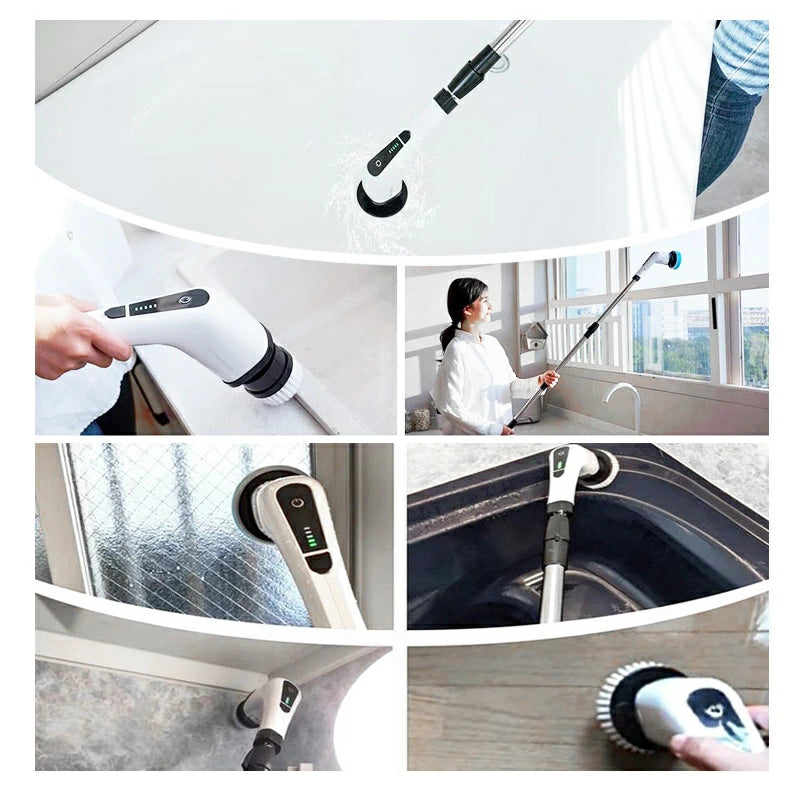 Rakuraku™ 電動お掃除ブラシ 9-in-1