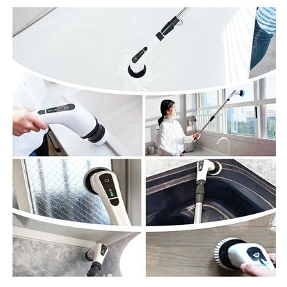 Rakuraku™ 電動お掃除ブラシ 9-in-1